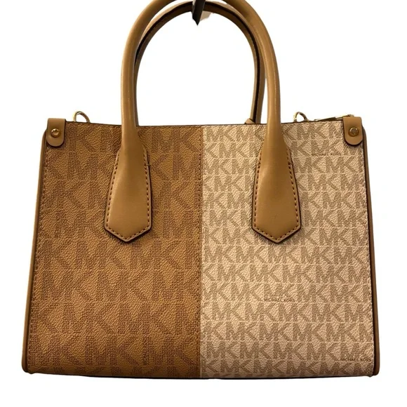 Michael Kors Maple Medium Messenger Crossbody Purse Satchel Women Bag NEW $298